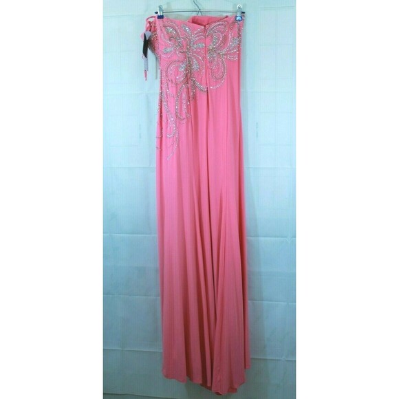 Coya Collection Evening Gown Sequins Rhinestones NWT Retails $425 Womens Size M - Picture 5 of 9